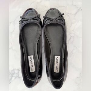 Black Patent Ballet Flats